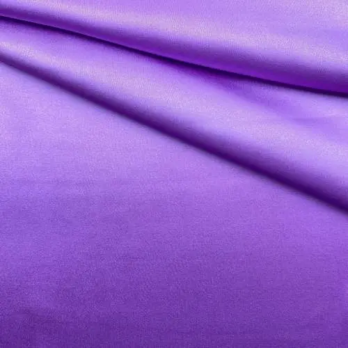 Ткань Шёлк сиреневого цвета  однотонная 46651